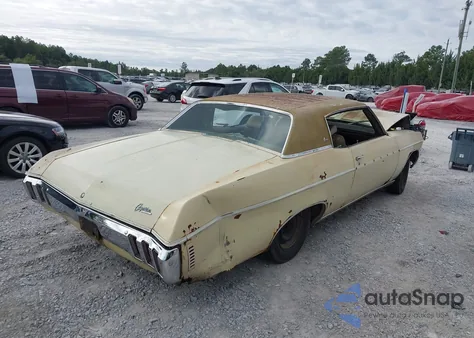 1970 Chevrolet Caprice из США, поврежденный, VIN 166470J218405